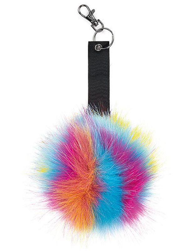 Pompom nøkkelring